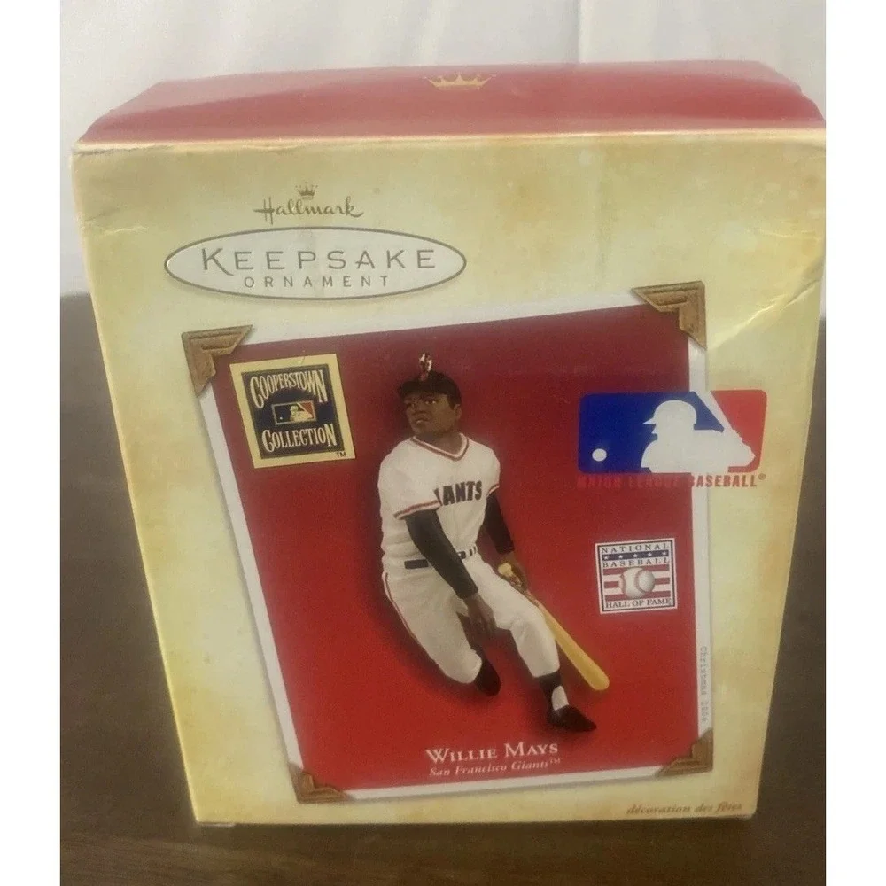 2004 Willie Mays San Francisco Giants Hallmark  Ornament Cooperstown Collection‎